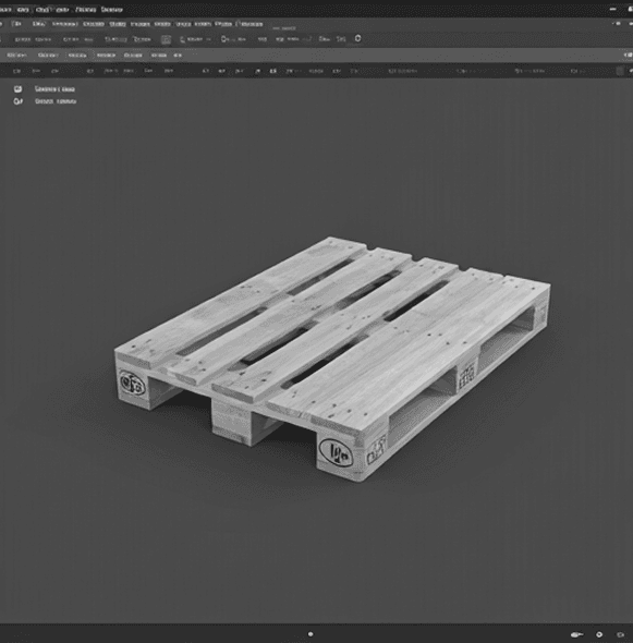 PDS Software showing a 3D pallet digital twin